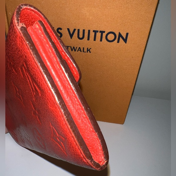 LV Monogram Empreinte Leather Curieuse Wallet - Picture 3 of 13